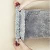 Long Coral Fleece Stockings Thicken Thigh High Socks Simple Plush Stockings Women  Men Women