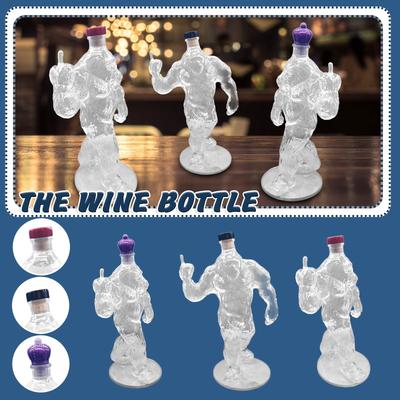 Funny French Whiskey Bottle,3D Engraved Shaped Whiskey Glasses,Dog Whiskey Wine Glass Bottle,Fanyil Eaglory,Unique Wine Decanter,for Men