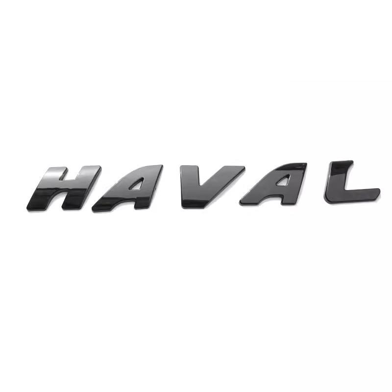 Front Grille Hood Logo Stickers For Haval H6 Front Rear Trunk Styling Emblem Paste Car Accessories