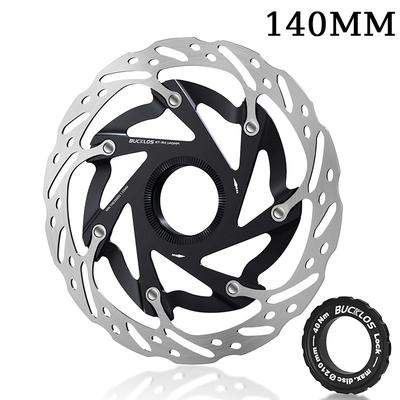 BUCKLOS RT-RX Rotor kotoučové brzdy 160mm 140mm Silniční horský jízdní kolo Centerlock Rotor Středový zámek rotoru jízdního kola pro Shimano pro Sram