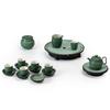 Edenus Tang Palace Night Banquet Ceramic Kung Fu Tea Set