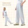 FILA Kids Girls' Sporty Knit Curved Pants