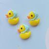 20pcs Resin Lovely Mix Colorful Mini Duckling Flatback Cabochon Stone  Scrapbook DIY Decor Home Figurine Crafts