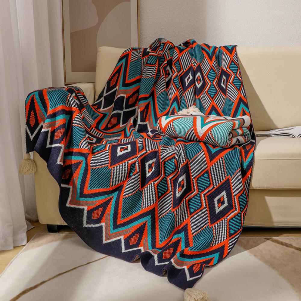 Одеяло в стиле бохо — фото 9