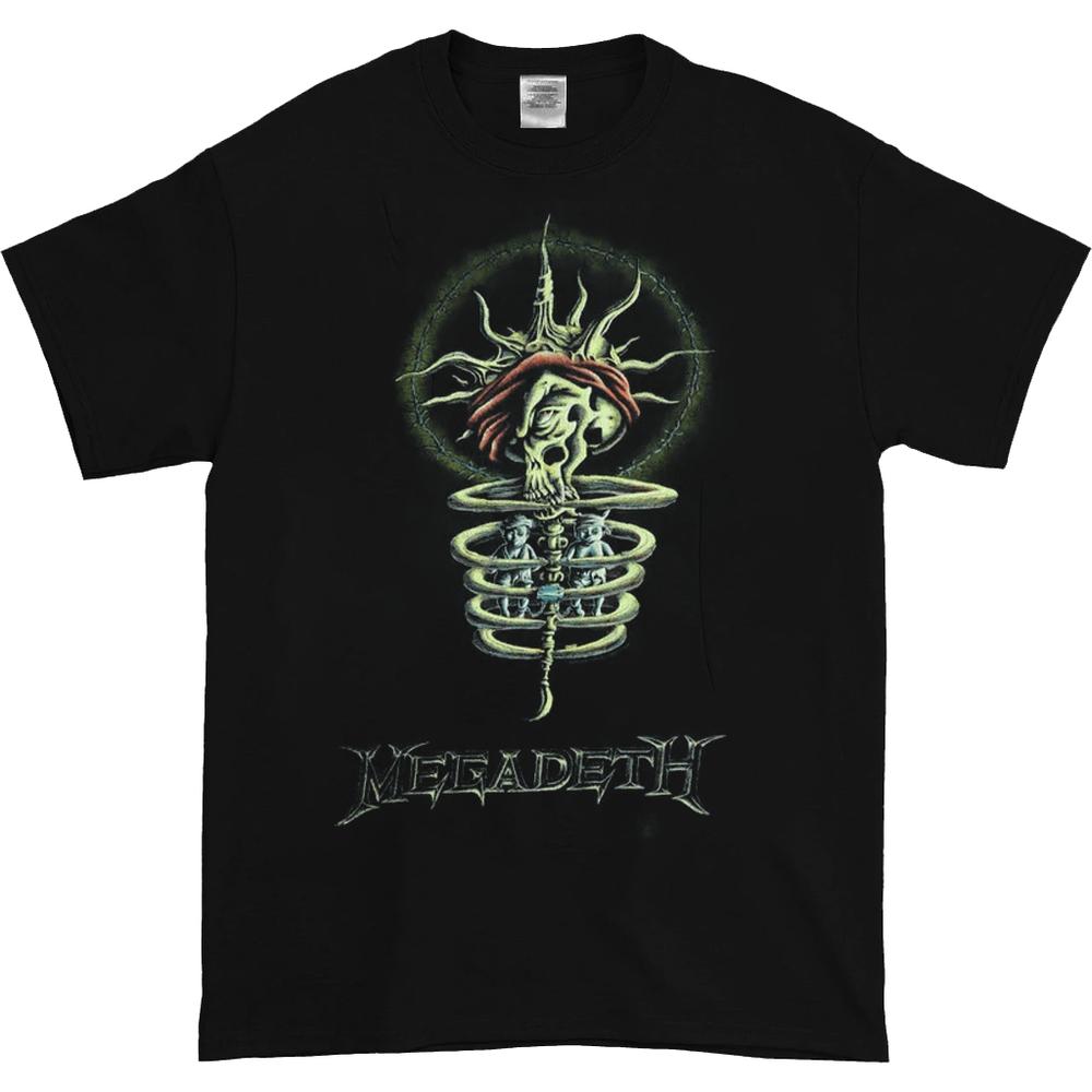 Megadeth Youthanasia North American Tour T-Shirt Double Sided Tee S