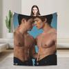 Heated Rivalry Shane and Ilya Blanket Soft Throw Blanket Autumn Boy Girl Bedroom Travel Car Bedspread