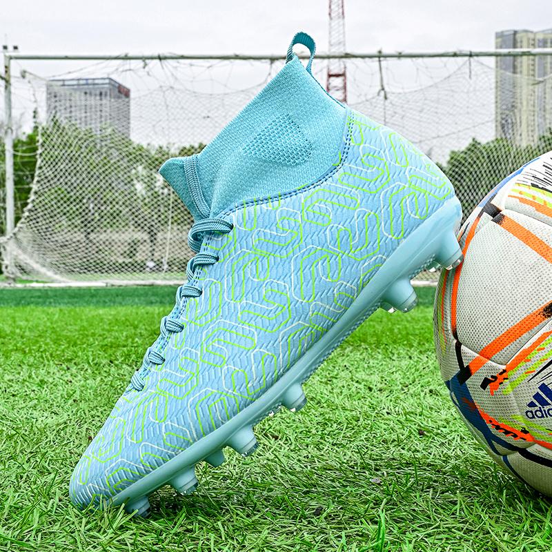 35-45Унисекс футбольные бутсы Молодежные футбольные бутсы большого размера Резиновая — фото 17