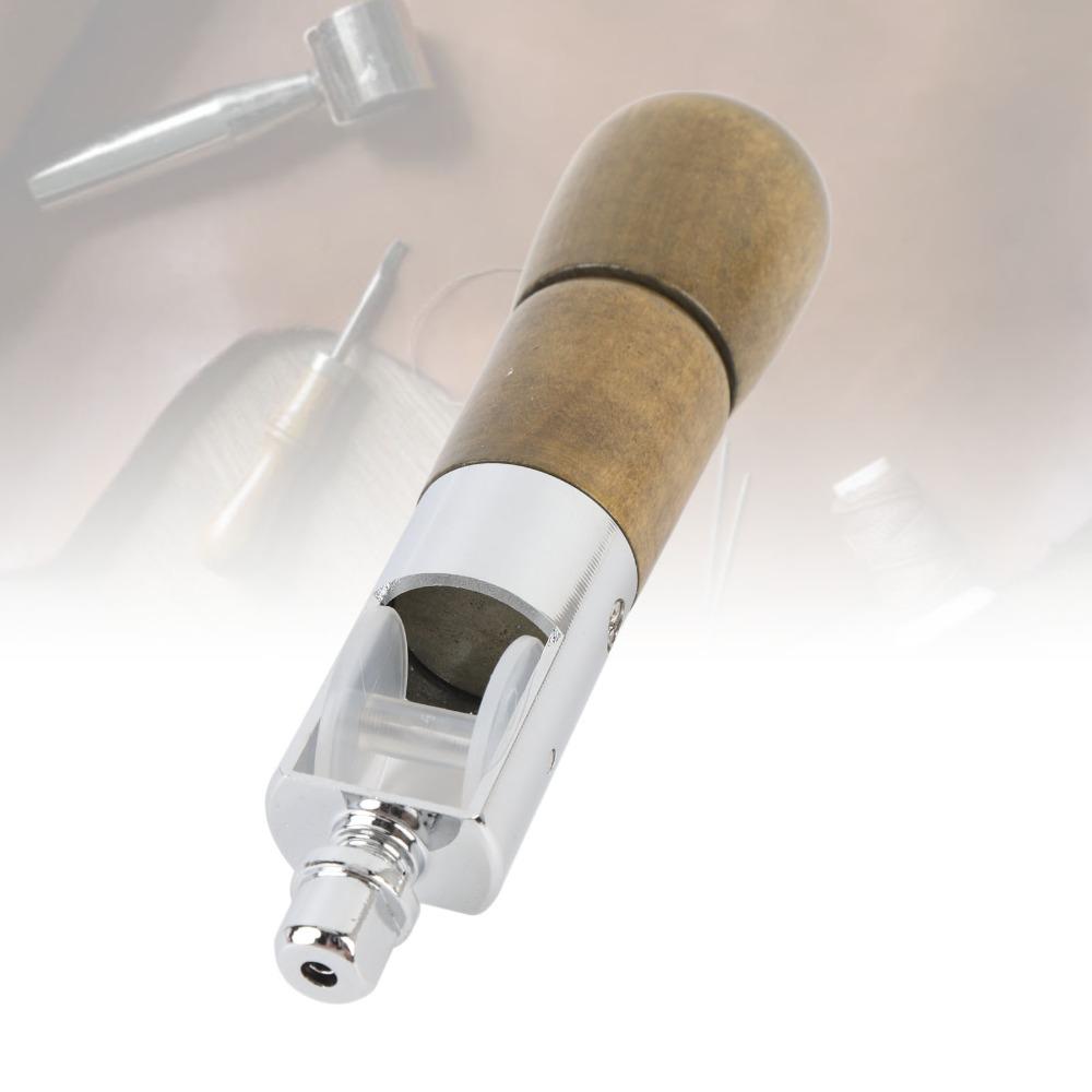 Ergonomic Wooden Handle Leather Sewing Tool Hand Stitching Tool  Saddles And Shoes