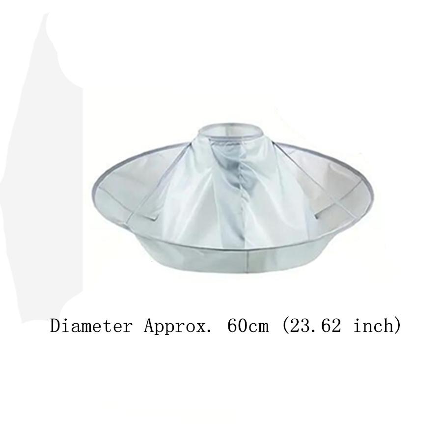 1pc Waterproof Adult Hair Cutting Cloak Foldable Umbrella Design Cover For Salon Barber Cutting Cloak Wrap, Foldable Waterproof And Portable