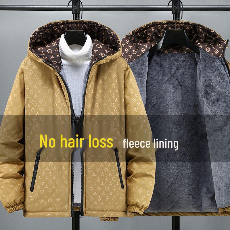 Europejska Modna Męska Kurtka Jacquard w Kratę ze Stójką - Koreański Styl Wiosenno-Jesienny Casualowy Top