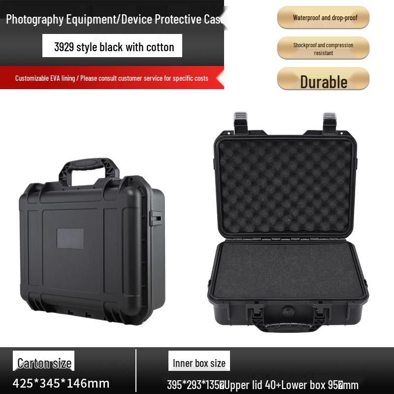Waterproof Thickened Handheld Tool and Instrument Protection Box, Small Plastic Packaging Box