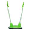6Pcs Food Storage Bag Holder Stand HandsFree Bag Racks Home Kitchen Accessory Green