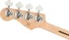 Squier by Fender Electric Bass Affinity Jazz Maple Black Black z miękkim futerałem Series™ Bass®, podstrunnica, płytka maskująca,