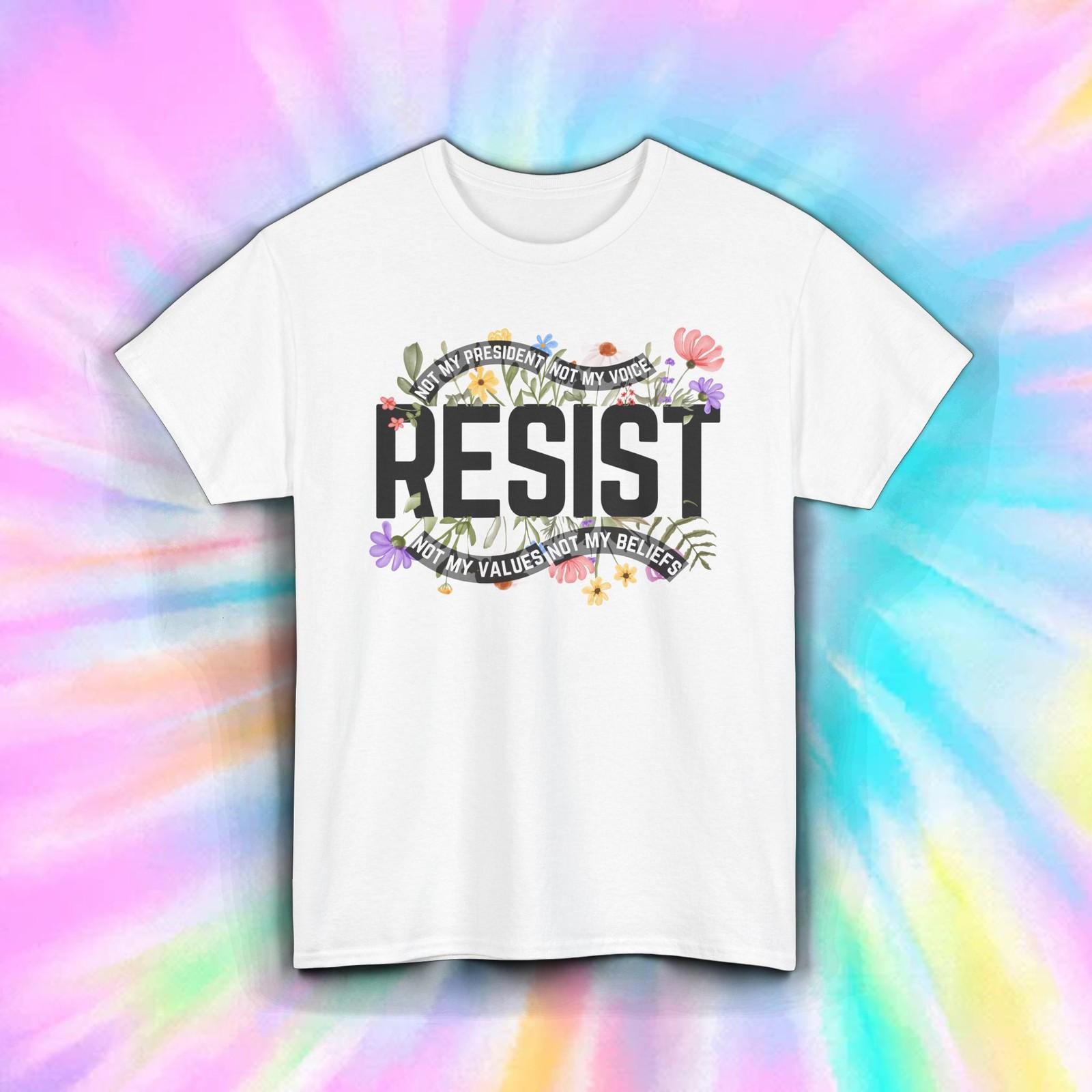 Resist Feminist Shirt | Political Activist Equality Pride Protest Graphic Tee XXXL