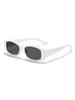Neue kleine Rahmen karierte gestreifte UV-Schutz-Sonnenbrille Internet-Berühmtheit trendige Modebrille