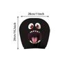 2Pcs Exaggerated Car Headrest Covers Funny Face Expressions Car Seat Headcover  Journey Must-Have