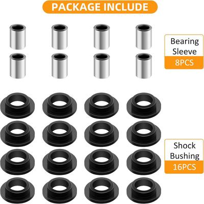 Shock Bushing & Bearing Sleeve Kit 0604-310 0403-028  Fit for Arctic Cat 250 300 375 400 500 650 700 Bearcat 454
