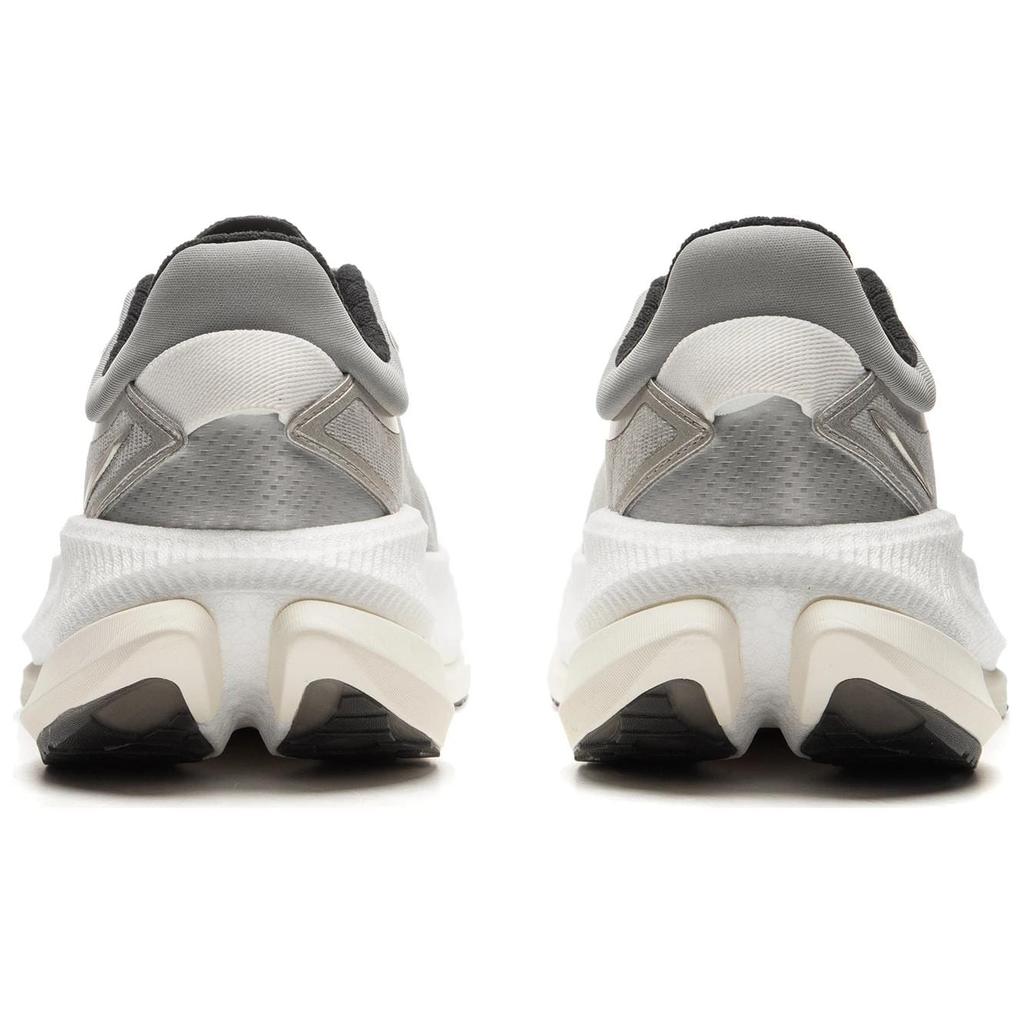 Li Ning Yueying 4 PRO Antiderrapante e Resistente à Abrasão Cobertura Baixa Tênis Casuais para Corrida Masculino Cinza ARHU013-3