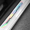 Sill Protector Door Sill Protector Strip 4X Carbon Fiber Protective Anti-Scratch Car Stickers For Protection Steps Vehicles