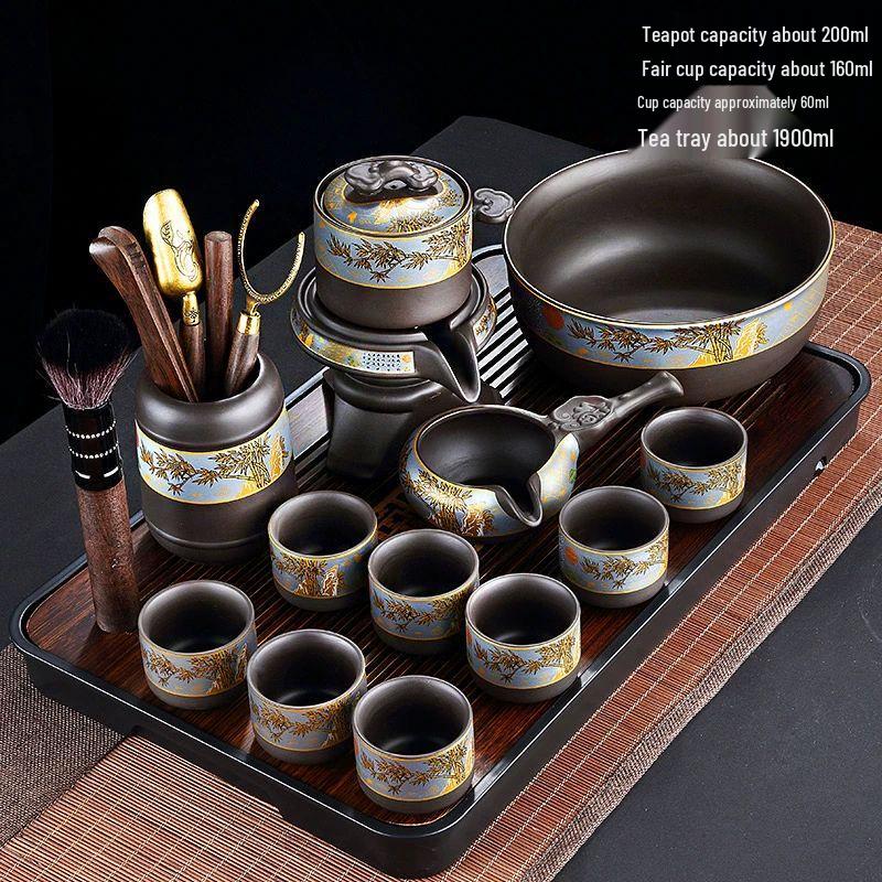 Jiakangming Zisha Automatic Gongfu Tea Set