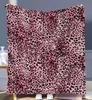 Trendy Leopard Animal Print Art Pattern Ultra Soft Warm Cozy Fluffy Throw Blanket for Living Room Sofa Home Decor