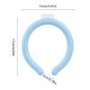 Neck Cooling Tube Summer Reusable Wearable Ice Rings for Hot Weather Outdoors Sports