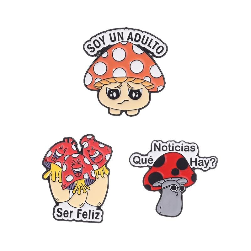 2-6pcs/set Cute Animal Enamel Pins Curious Monkey Golden Retriever Chubby Cat Crow Brooches Lapel Badge Jewelry Gifts For Friend