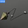Dream Will Focus Yoga Pendant Natural Stone Cone Healing Necklace