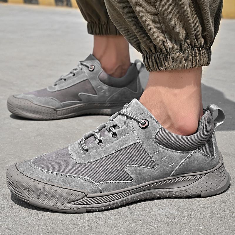 Fashion Autumn Men Shoes fashion Genuine Leather Loafers Breathable lace up comfortable Oxfords Casual Shoes Outdoor Men Sneakers shoes