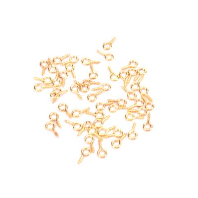 220 Pcs Key Ring With Chain Jump Rings Screw Eye Pins Set For Resin Diy Crafts