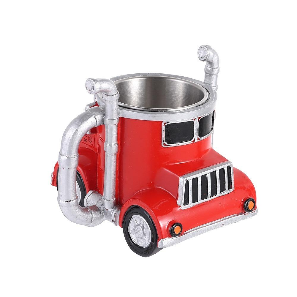 Durable Truck Coffee Mug 11 Ounces Handcrafted Coffee Cup Semi-trailer Shaped Semi Truck Semi-Truck Coffee Mugs Men Coffee Cup
