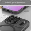For iPhone 17 Pro Case Compatible with MagSafe TPU+PC Matte Translucent Phone Back Cover