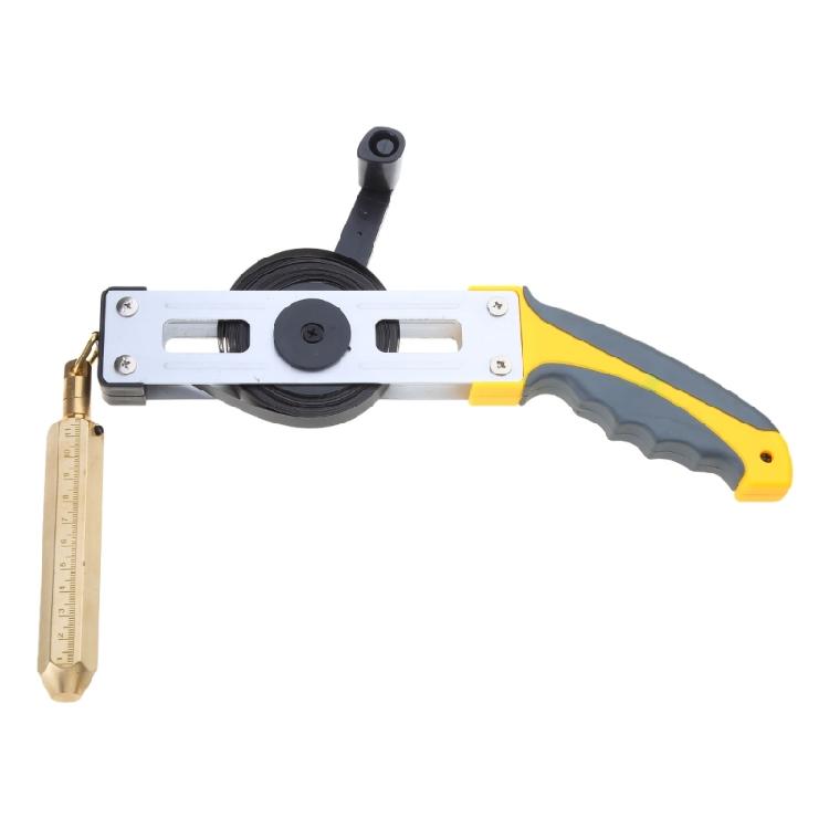 Масломерная лента из углеродистой стали 5/10/15/20/30 м, измерительная линейка с латунным отвесом