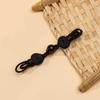 5pcs Chinese Qipao Frog Closures Jade Bead Snail Coil Buttons Handwoven Vintage Hanfu Accessories Traditional Dress Decor