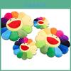 Kawaii Rainbow Flower Pillow Plush Toy Good Quality Decor Gift 43/55/80/100cm