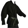 Medieval Clothing Men's Retro Stand-up Collar Strap Loose Top Performance Clothing