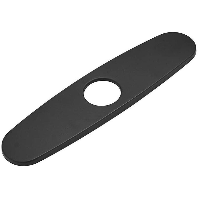 New Bathroom Faucet Accessories Hole Cover Deck Plate 6/10 Inch Bathroom Sink Unused Mounting Escutcheon 304