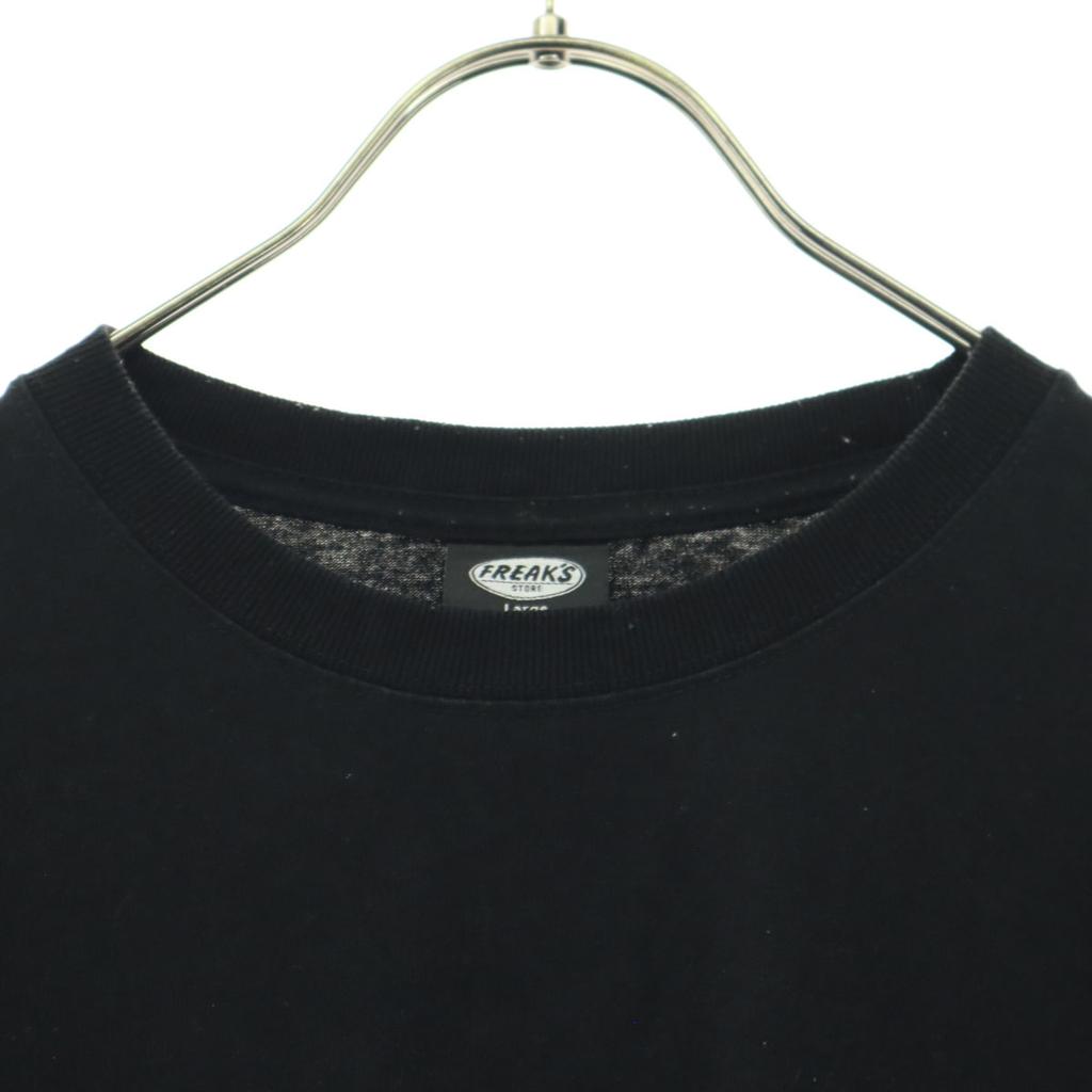 FREAK'S STORE Print Short sleeve Round neck T-shirt L black Men's Used