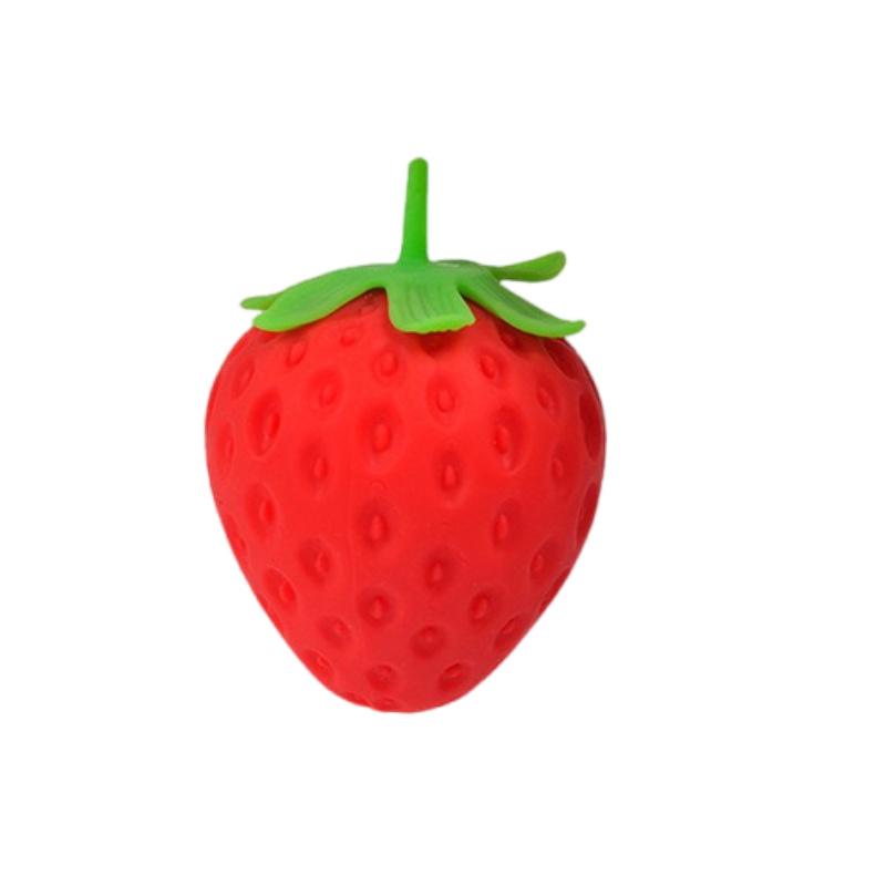 Giocattolo Squishy Fragola Gigante Misura Extra Large Giocattoli Fidget Fragola Forma Lenta Rimbalzante Palla Antistress per Adulti Regali per Amici
