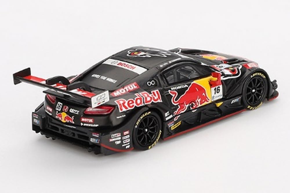 MINI GT Honda Type S GT500 SUPER GT Series 2022 Red Bull MOTUL MUGEN TEAM Red Bull MUGEN Finished Model 1/64 NSX-GT #16 NSX-GT (Left-hand drive)
