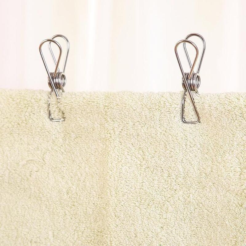 Stainless Steel Clips Spring Clips Drying And Storage Clips Sock Clips Sold In Packs Of 10