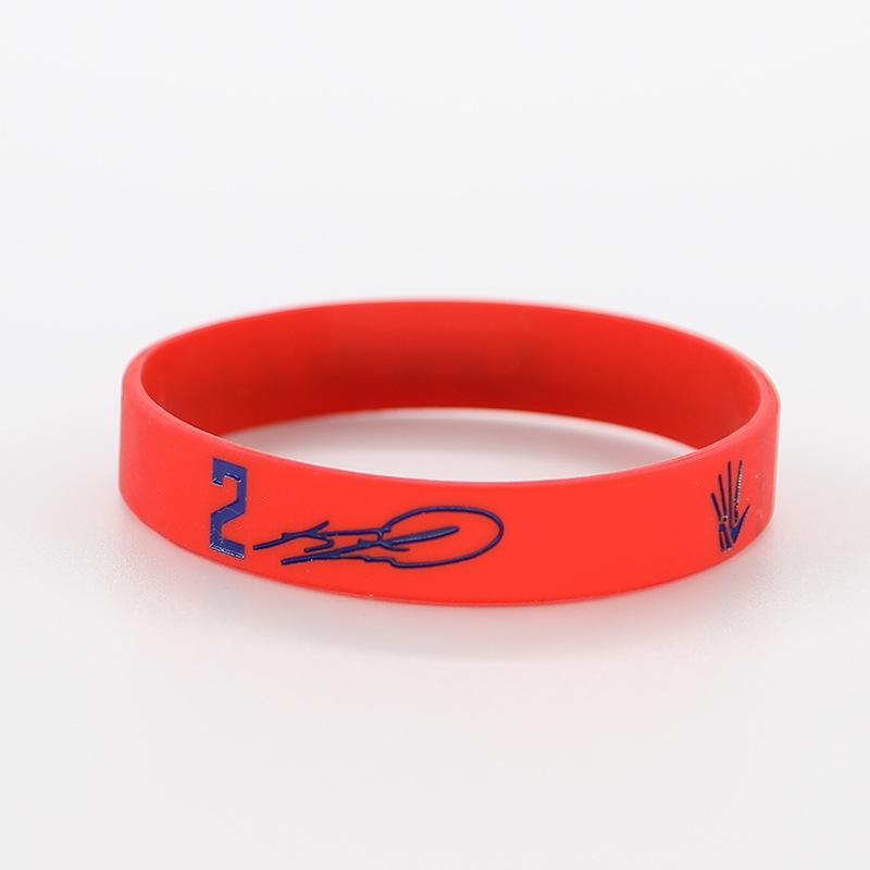 Thickened Luminous NBA Basketball Silicone Wristband: Harden, LeBron, Curry, Irving Edition