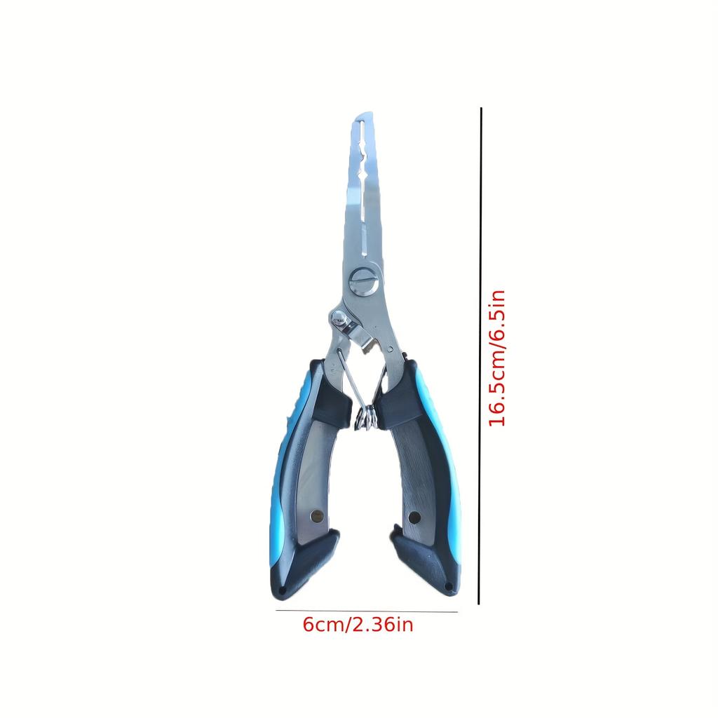 Multifunctional Angled Pliers Made of Stainless Steel for Dual Use | Fishing Pliers (For Removing Hooks and Managing Bait | Durable Outdoor Gear)