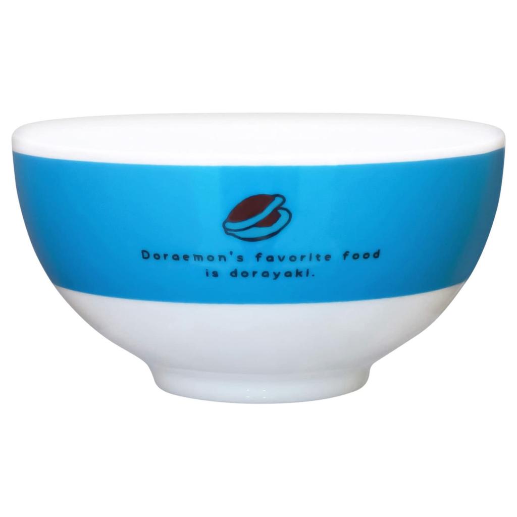 Kinsei Pottery Ceramic Rice Face Made In 007120 Doraemon "Doraemon" Bowl, Approx. 11cm, Up, Japan, 01.