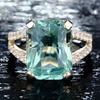 Rings Green Vintage Crystal Fashion Retro Jewelry For Women Gifts