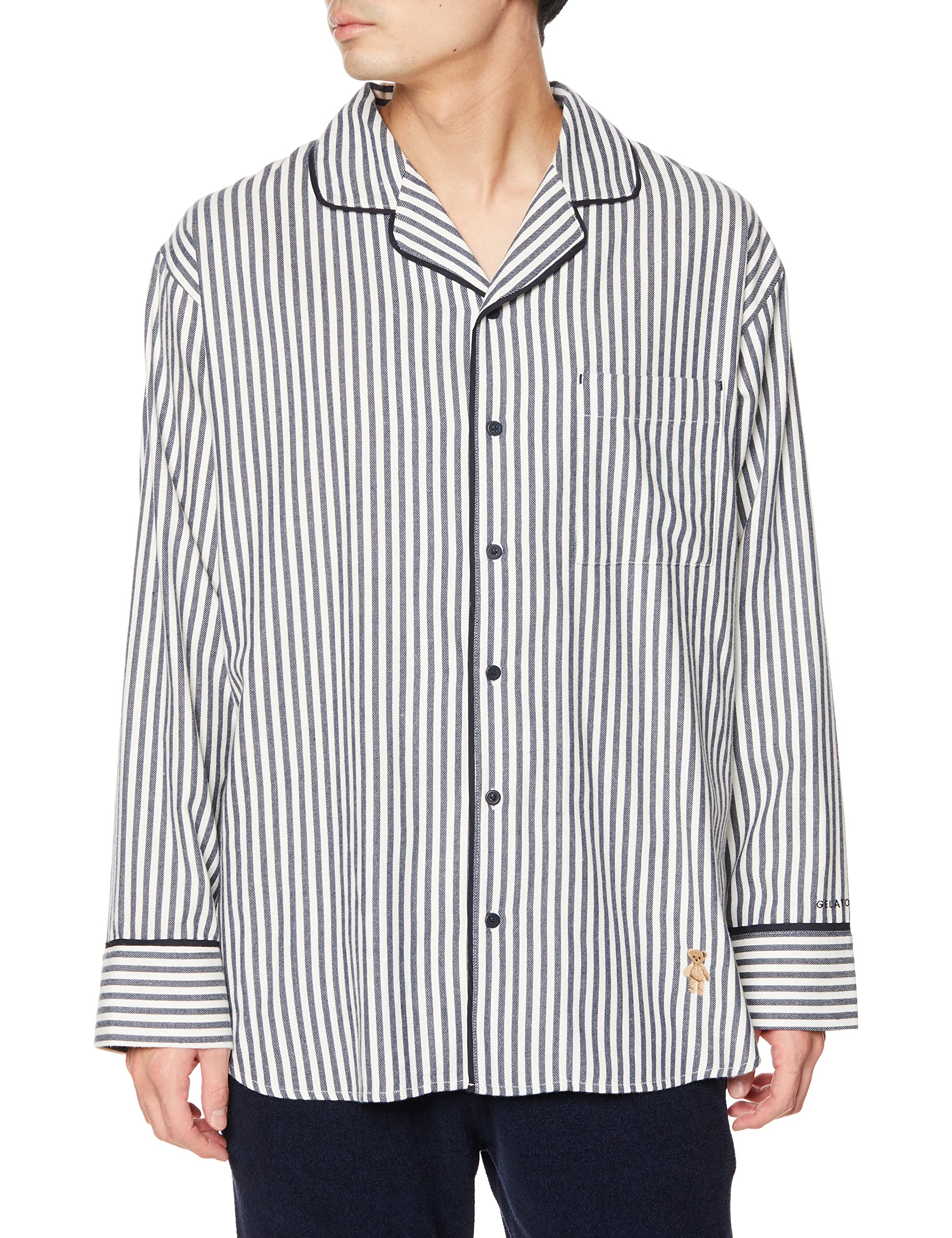 

Holiday Homme Piping Flannel Shirt PMFT225991 NVY M [Gelato Pique] Men s тёмно-синий