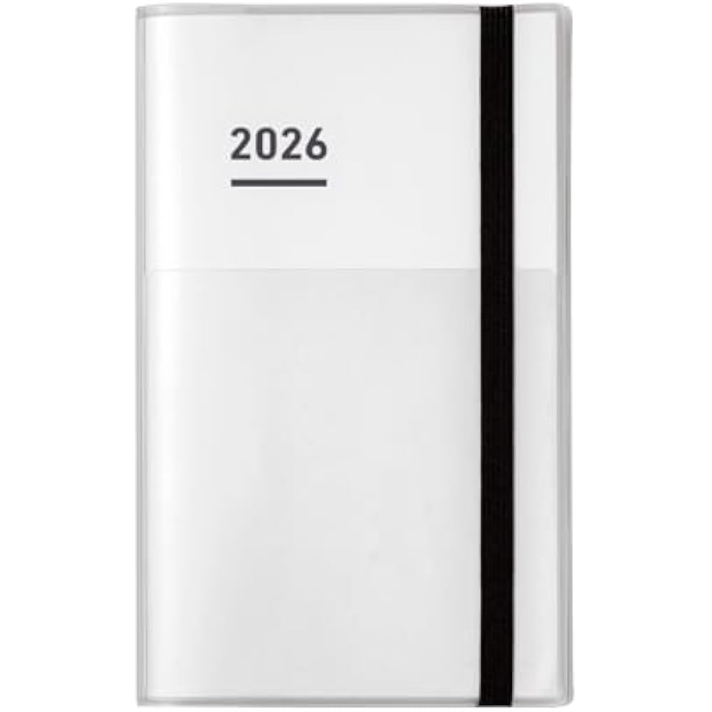 Kokuyojibun Handbook First Kit Handbook 2026 Monthly Weekly A5 Slim White Ni-JF1W-26 Starting in ...