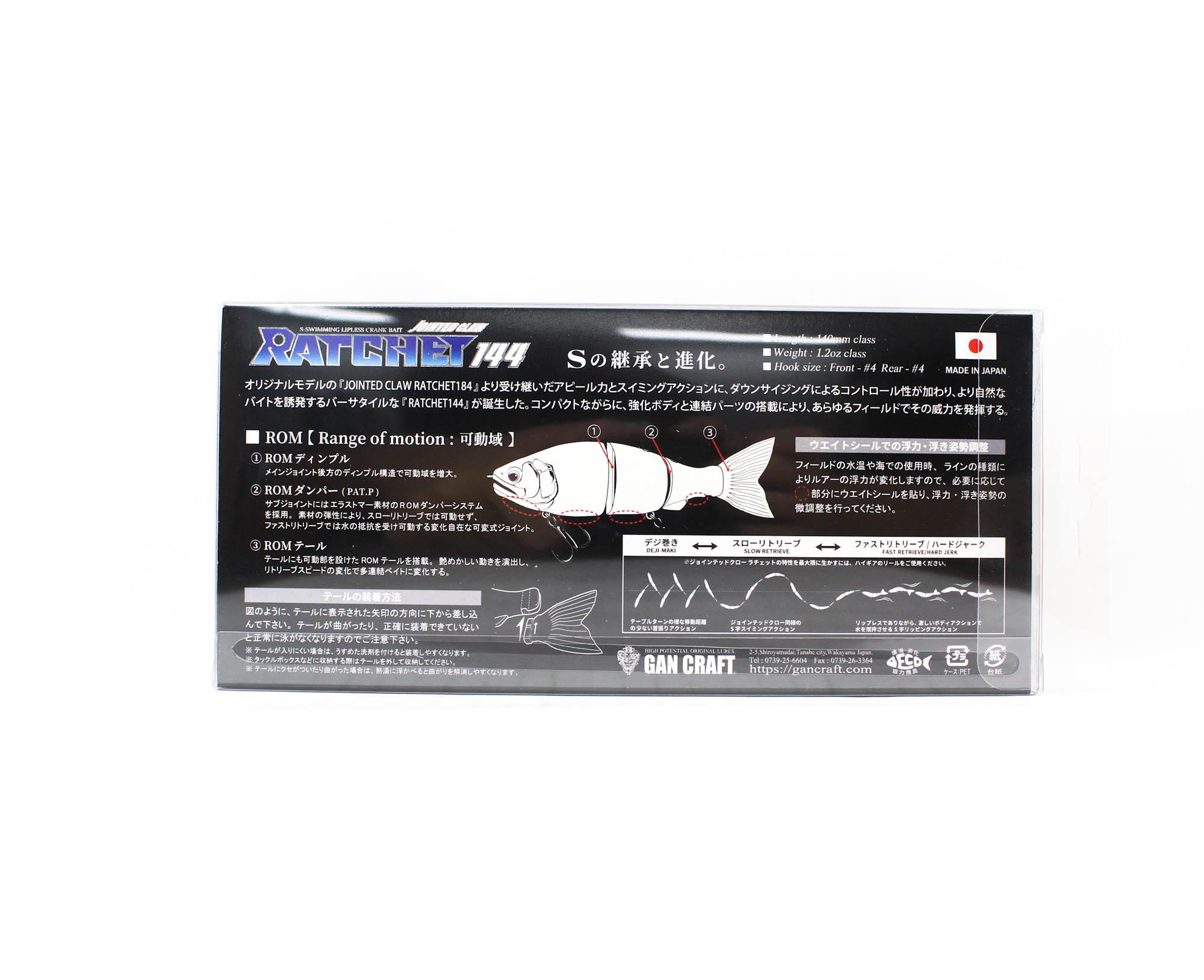 Gan Craft Leurre flottant articulé à griffes articulées 144 Rachet 07 (1830) – acheter aux petits prix dans la boutique en ligne