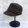 Simple Wool Blended Flat-top Equestrian Hat Women's Autumn and Winter Warm Knight Hat Fashionable Face Small High Version Han Fan Top Hat