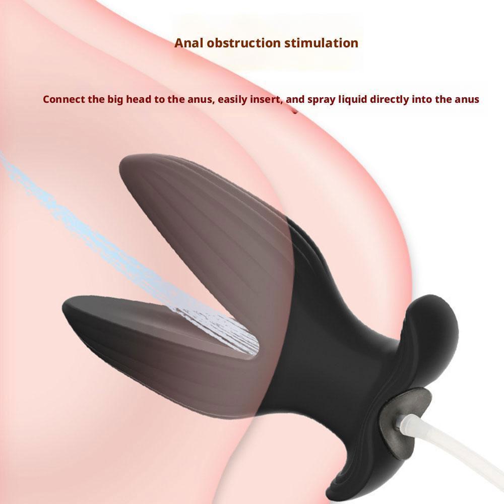 Male Chastity Catheter With Piss Urinal Flow Into Butt Plug Sexual Slavery Irritatio Anal Plug Penis Sheath Fetish Sex BDSM Toys